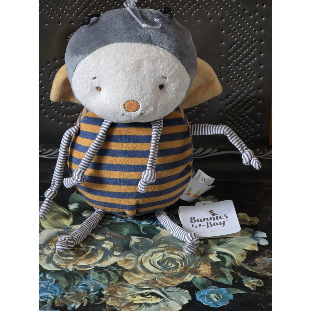 Bunnies by the Bay 8” Bumble Bee Knotted Arms Legs for Baby Stuffed Plush soft